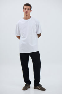 Timothy Crew Neck Tee White