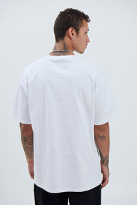 Timothy Crew Neck Tee White