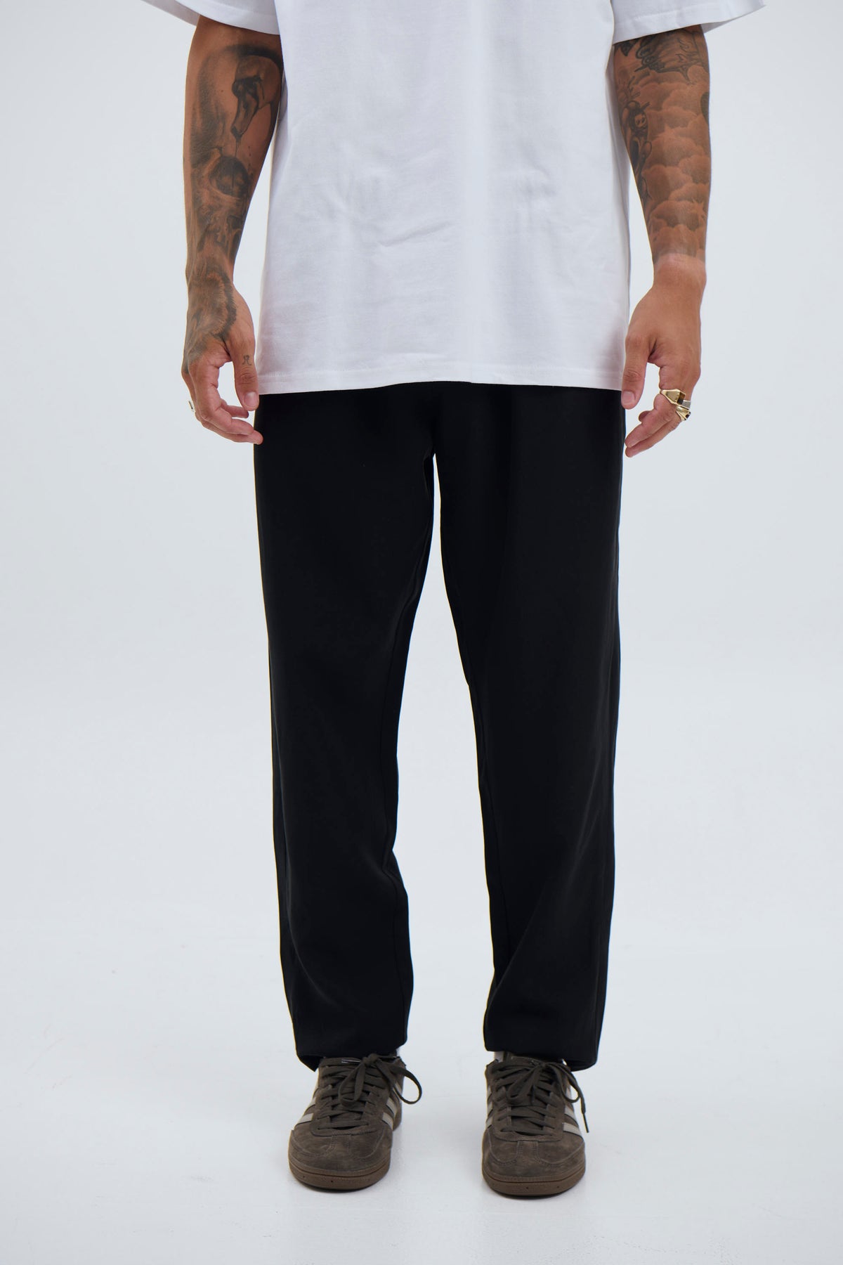 Mason Slouch Pant Black