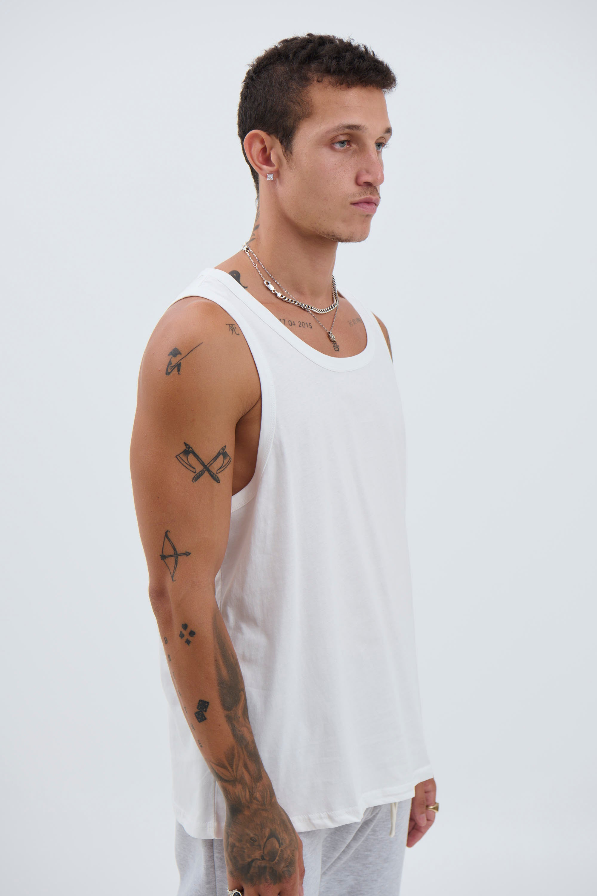 Maxwell Lightweight Tank White