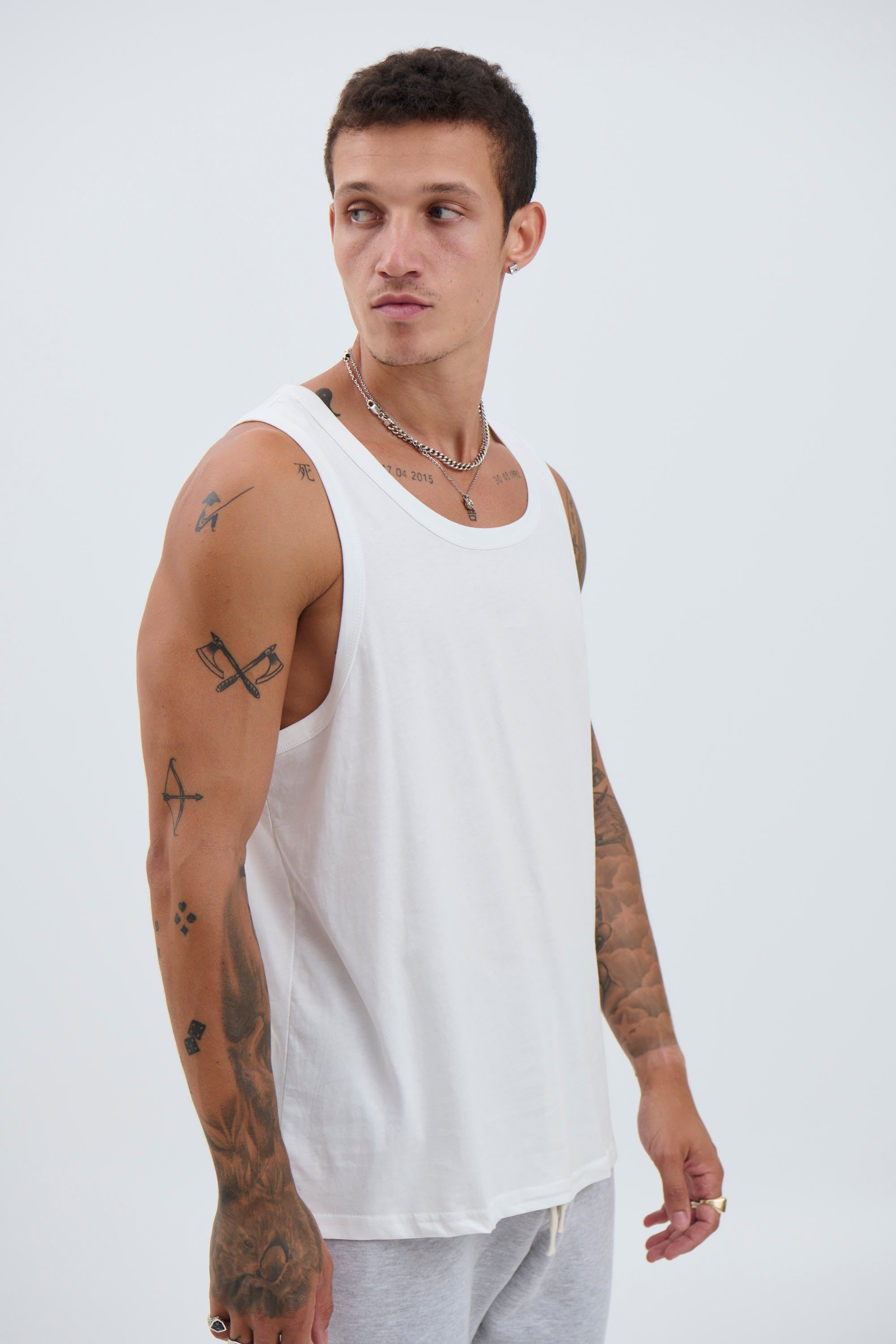 Maxwell Lightweight Tank White