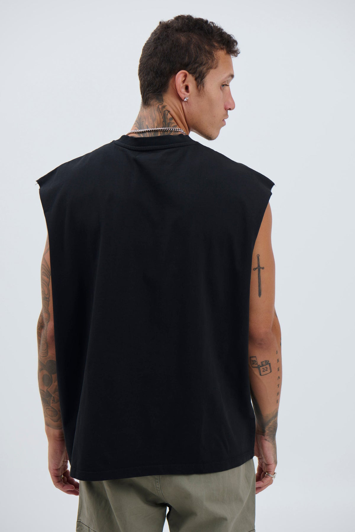 Heavyweight Crew Tank Black