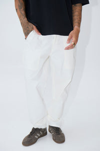 Damien Straight Pant Ivory