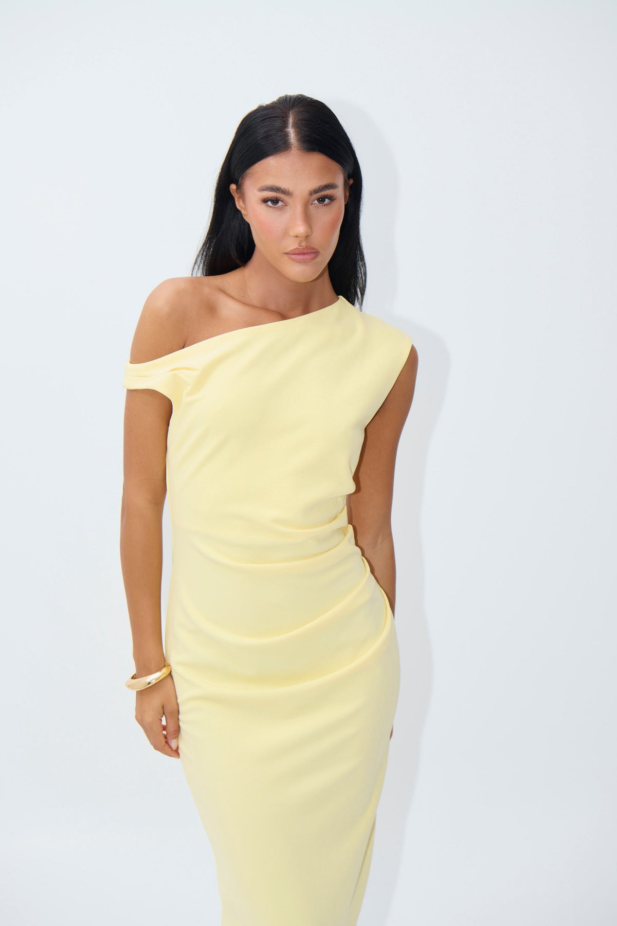 Mika Maxi Dress Lemon