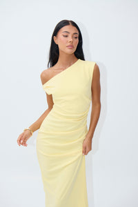 Mika Maxi Dress Lemon