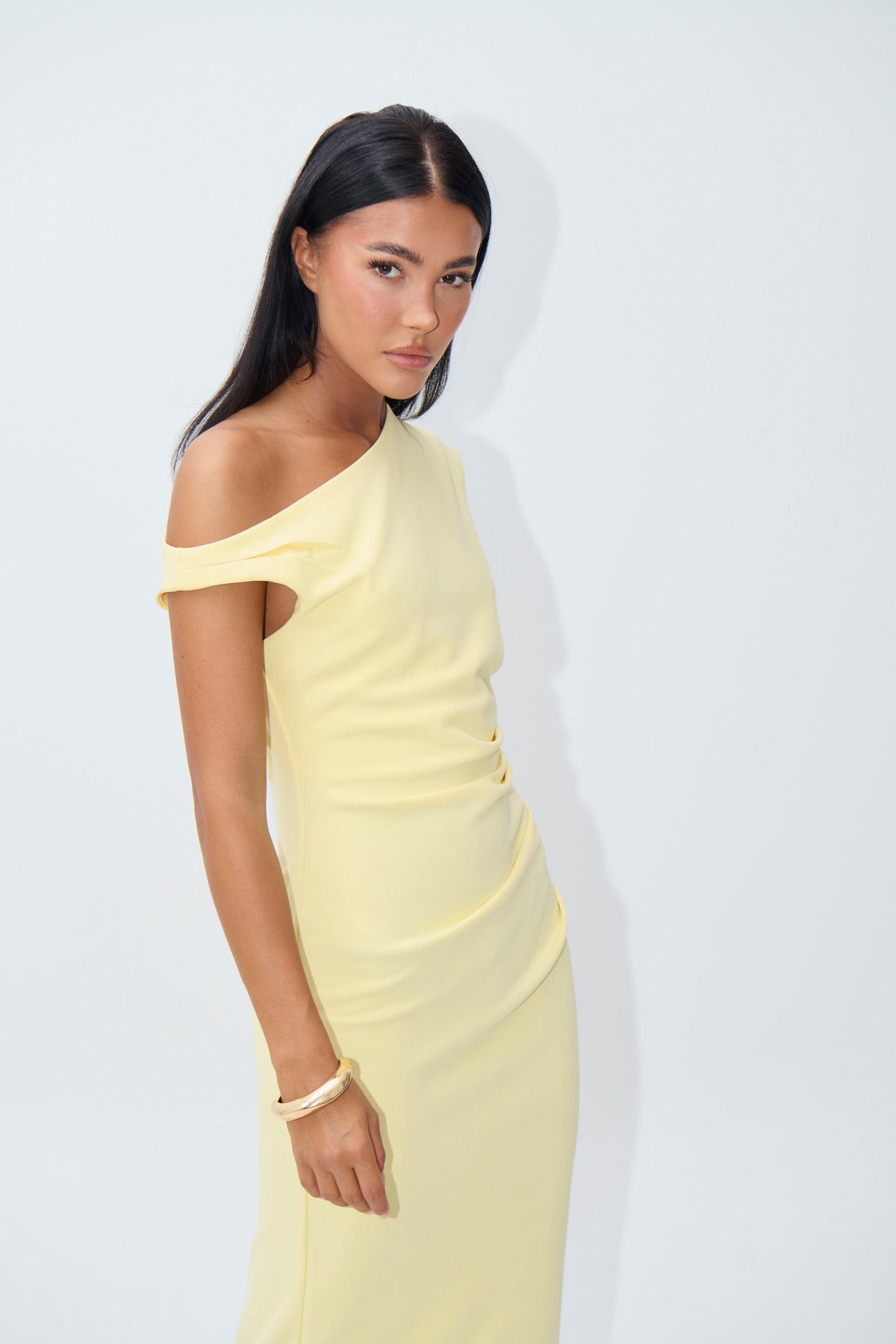 Mika Maxi Dress Lemon