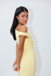 Mika Maxi Dress Lemon