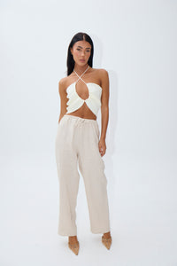 Paloma Crop White