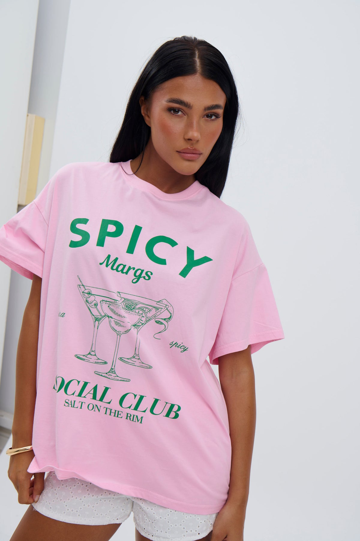 Social Club Top Pink