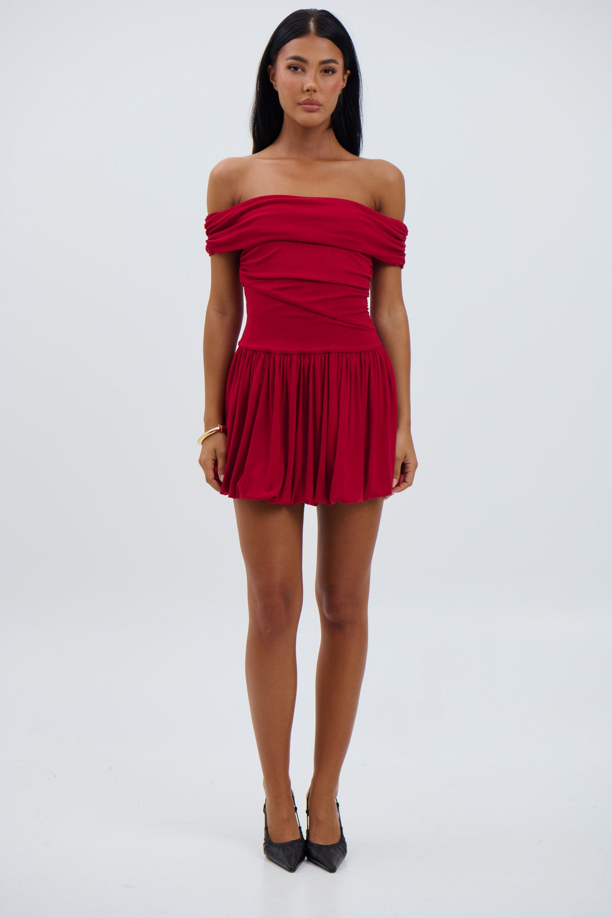 Manalla Mini Dress Cherry