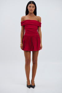 Manalla Mini Dress Cherry