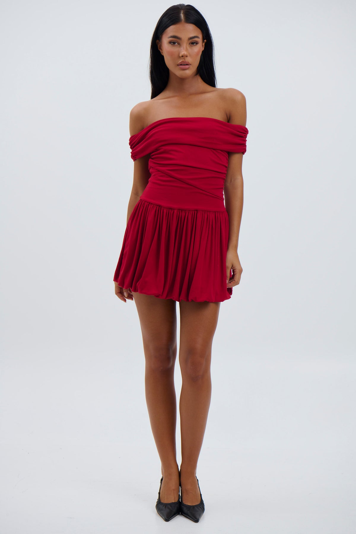 Manalla Mini Dress Cherry