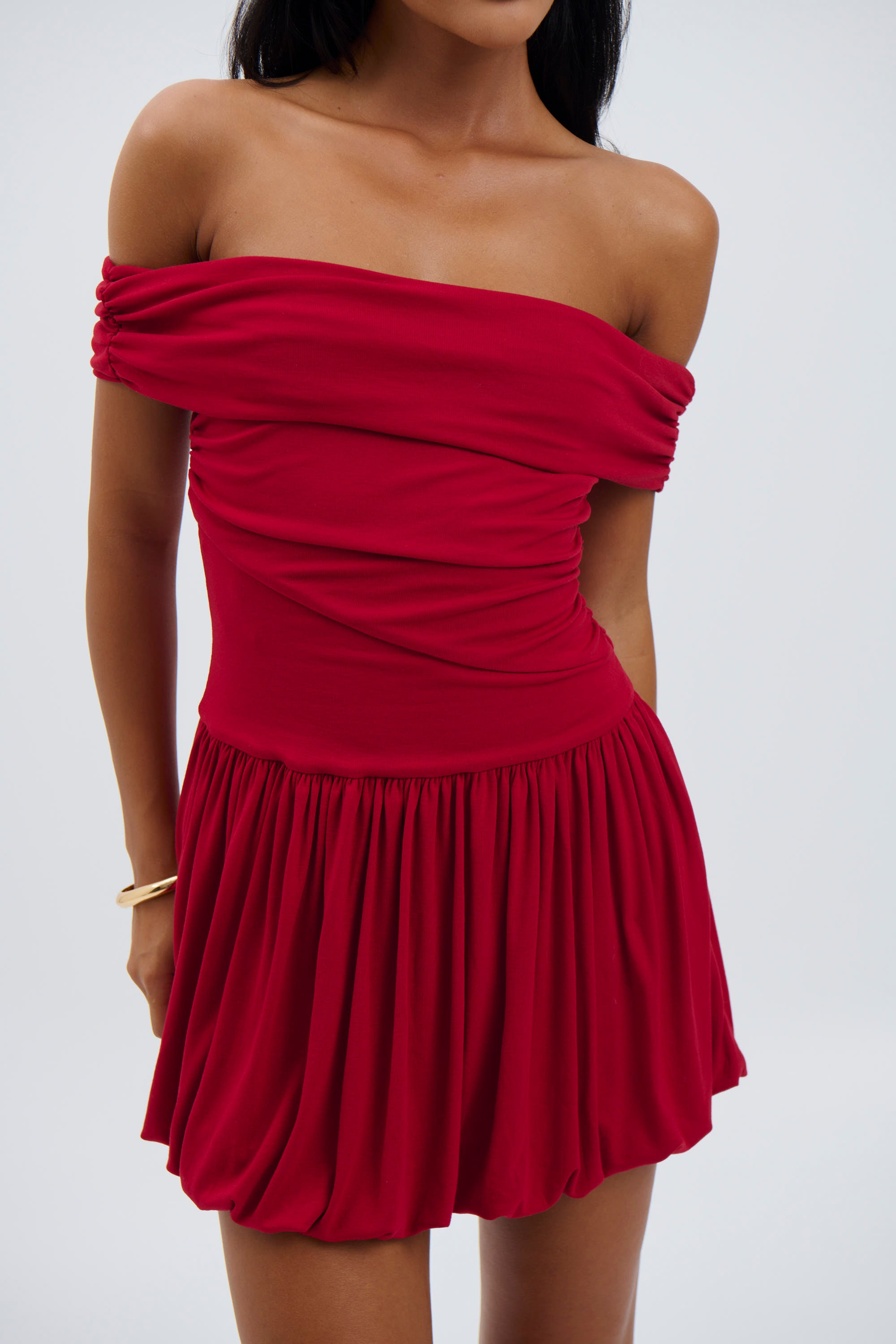 Manalla Mini Dress Cherry - FINAL SALE