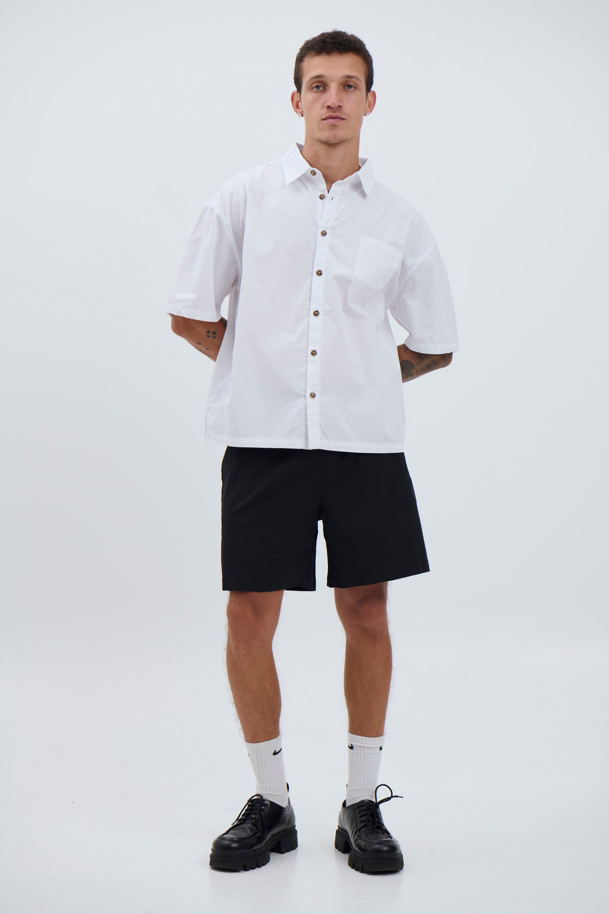 Scott Short Sleeve Shirt White