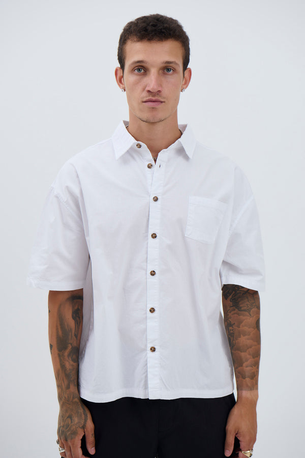 Scott Short Sleeve Shirt White