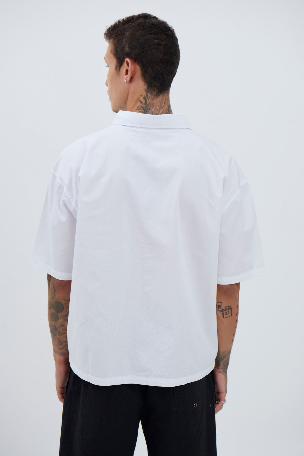 Scott Short Sleeve Shirt White