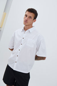 Scott Short Sleeve Shirt White