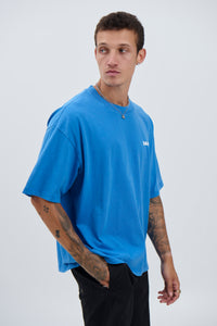 Marty Sampson Logo Tee Cobalt