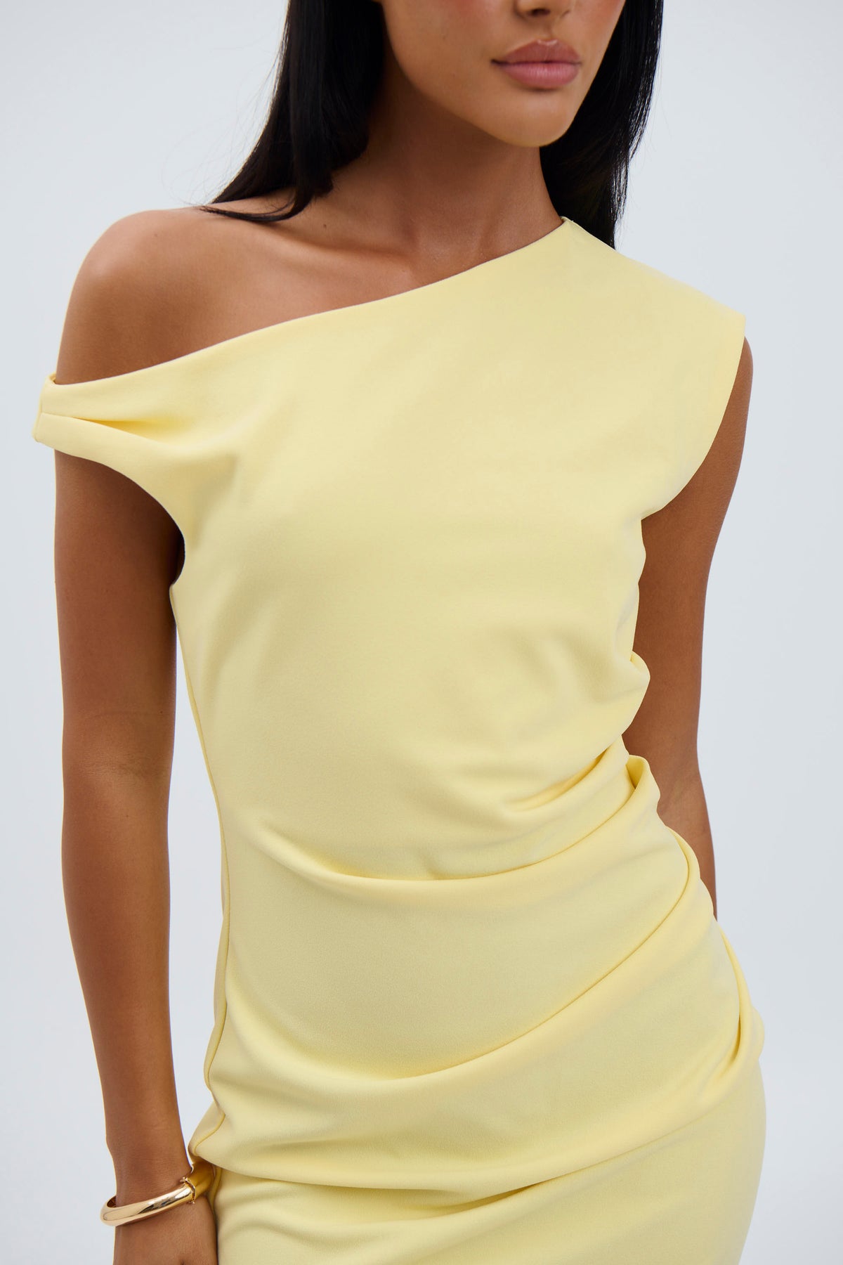 Portia Mini Dress Lemon