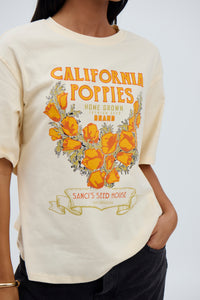 California Poppies Tee Yellow