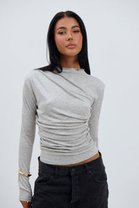 Emina Top Grey