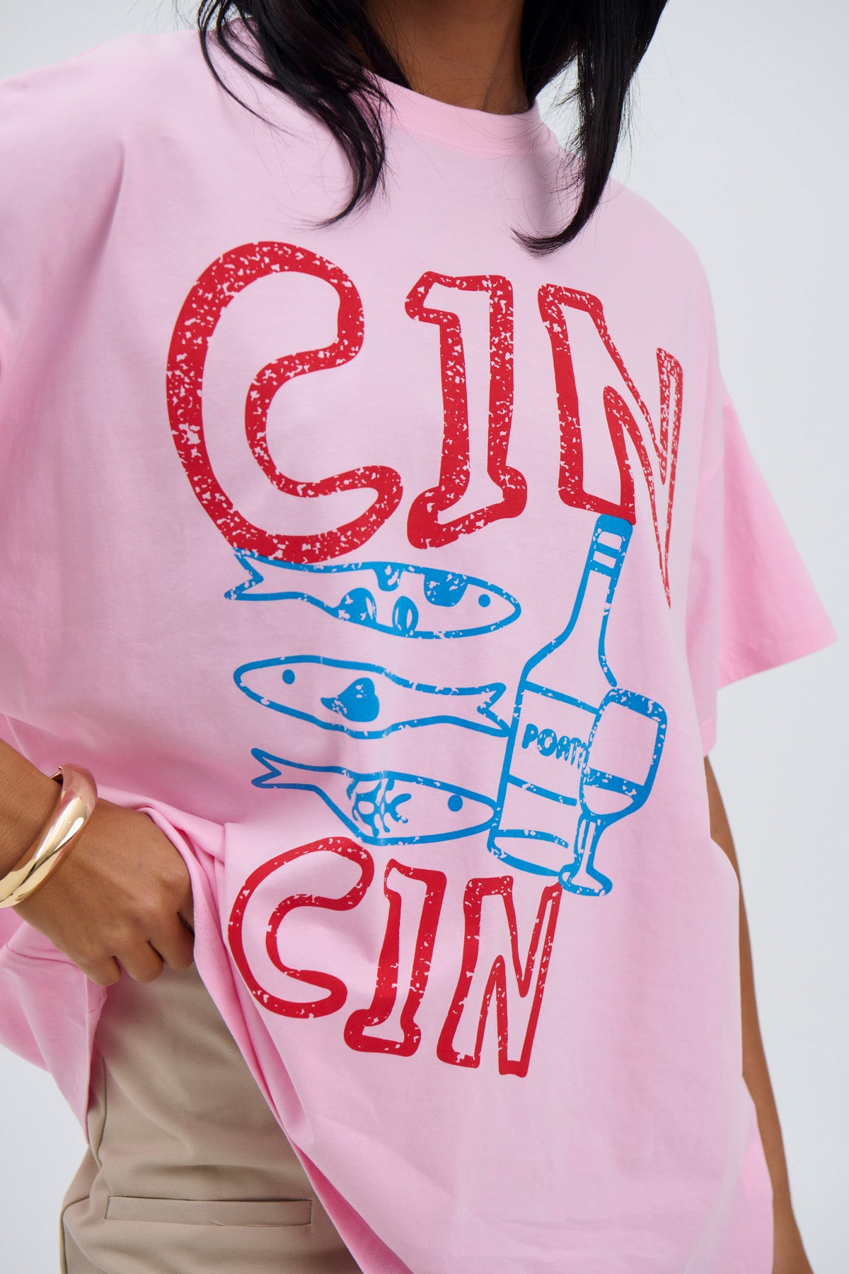 Cin Cin Top Pink