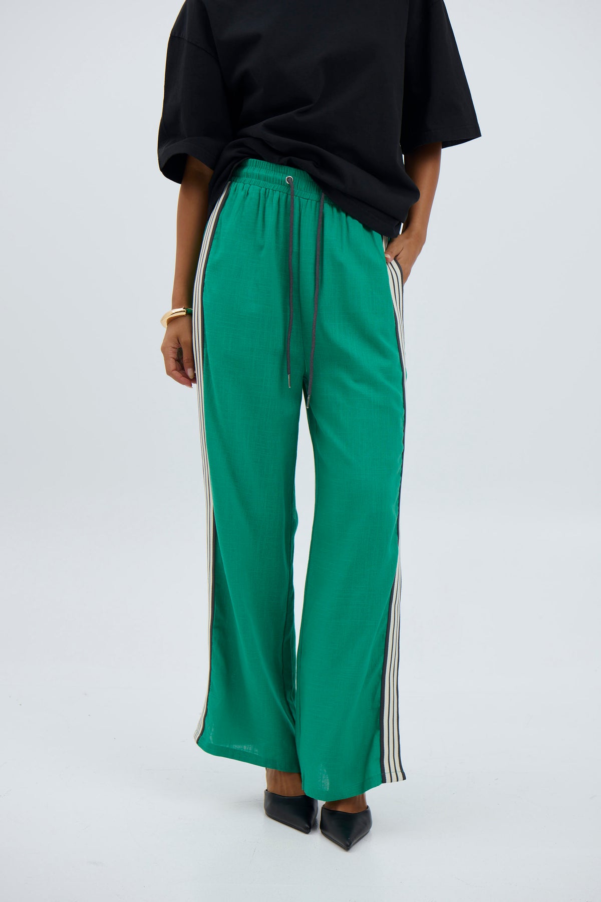 Leesa Pant Green