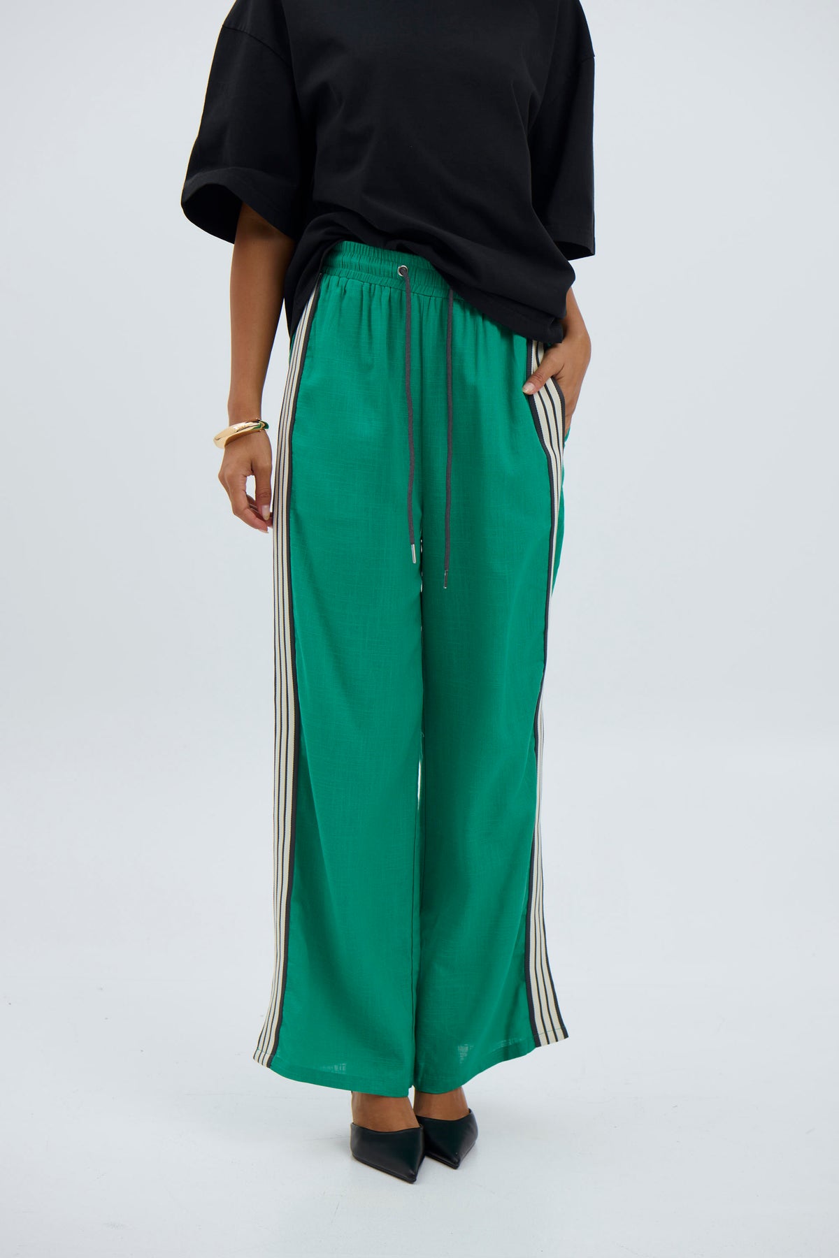 Leesa Pant Green