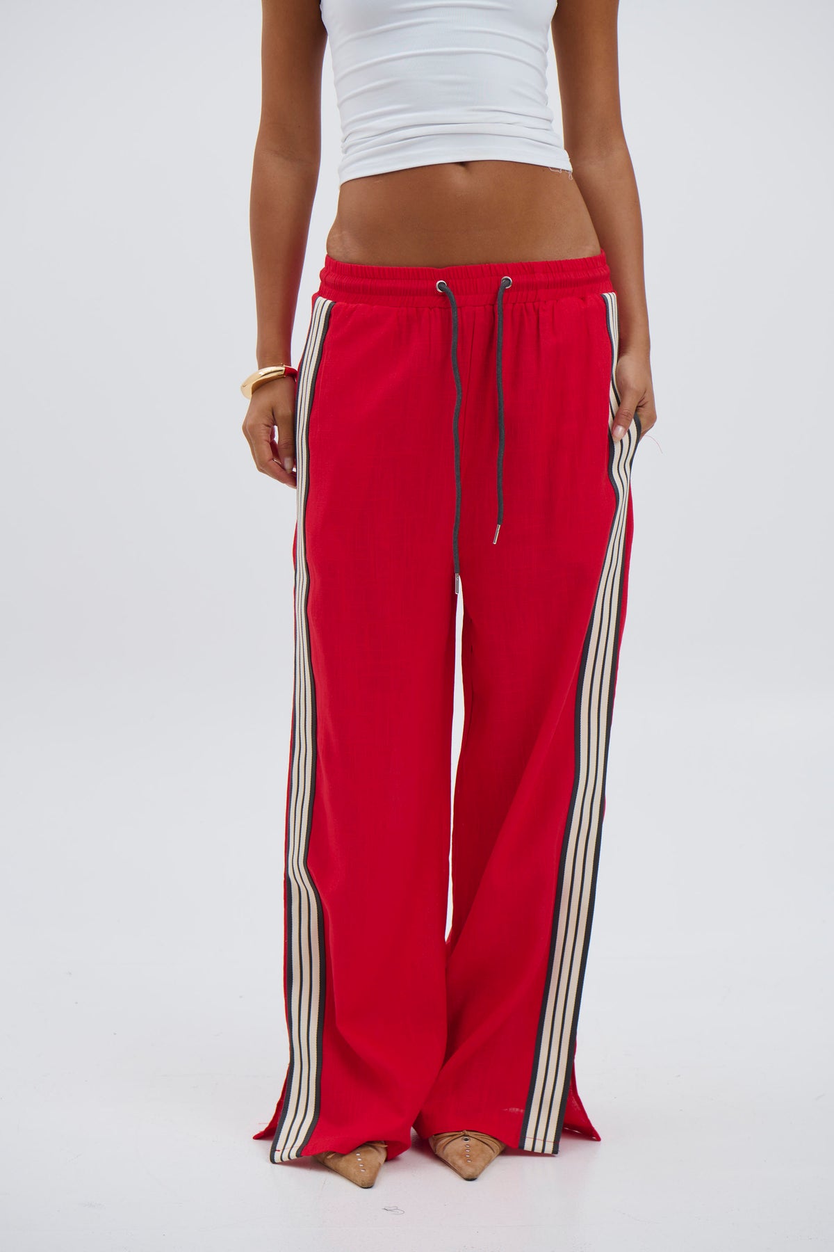 Leesa Pant Red