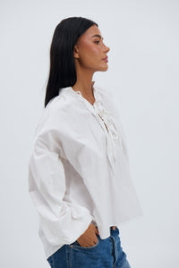 Jacquie Shirt White