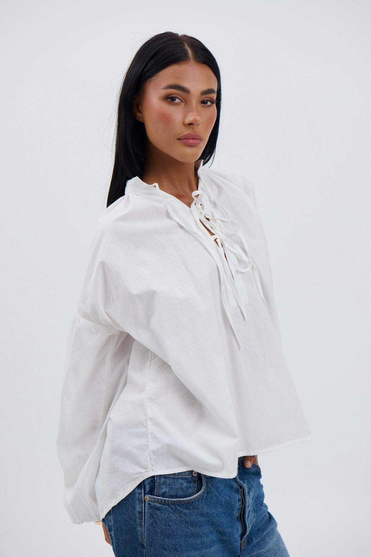 Jacquie Shirt White