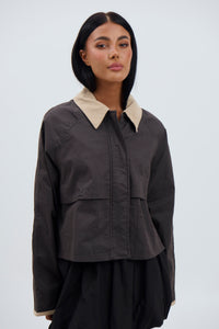 Gemma Jacket Washed Black