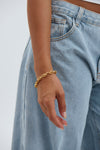 Rope Chain Bracelet 18K Gold Plated