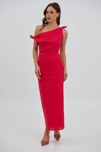 Tamia Maxi Dress Cherry