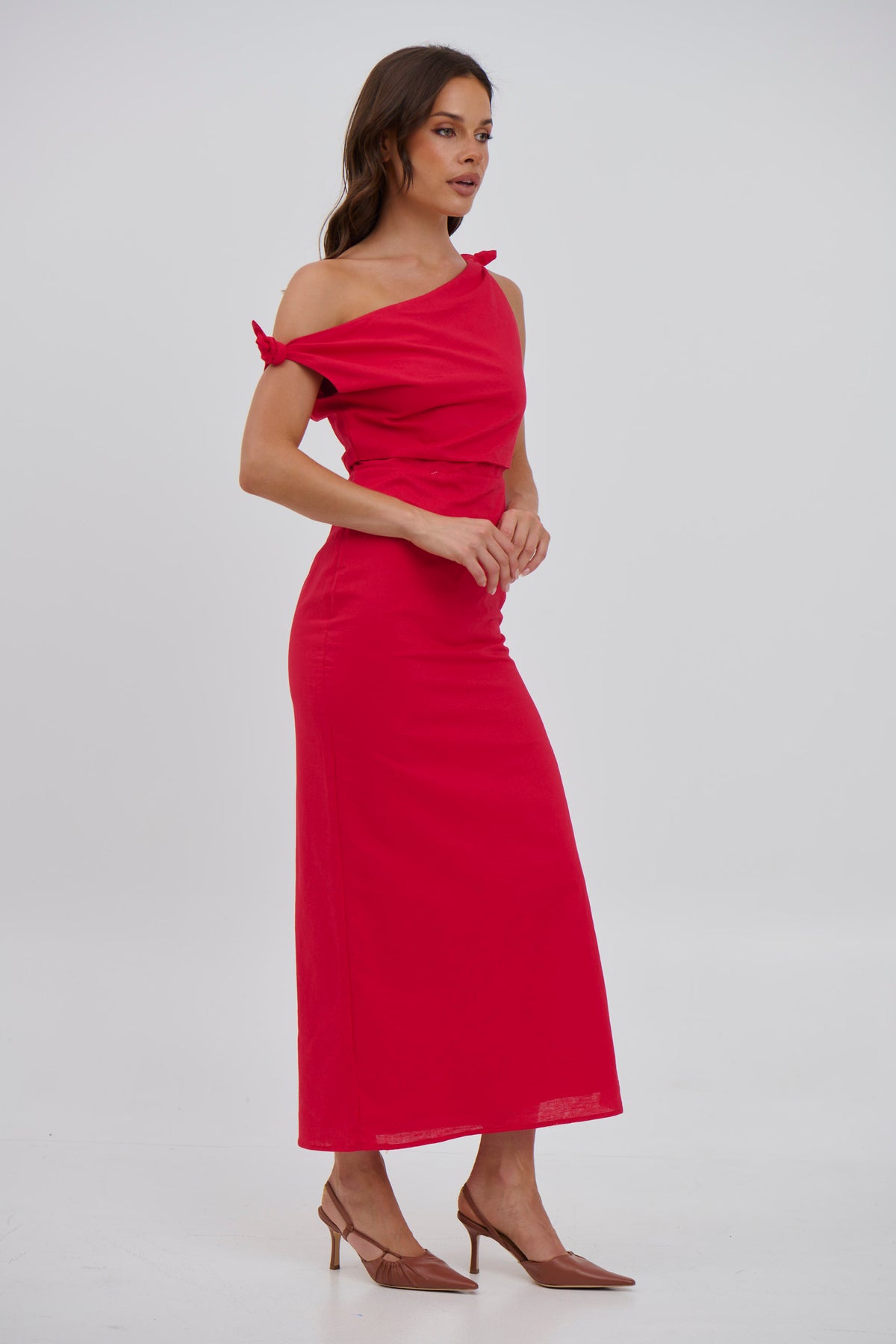 Tamia Maxi Dress Cherry