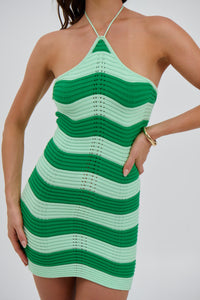 Katherine Mini Dress Green