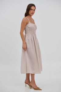 Melrose Dress Nude