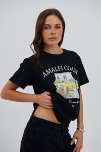 Amalfi T-Shirt Black