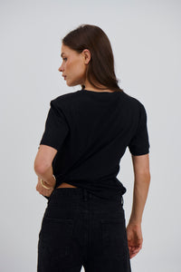 Amalfi T-Shirt Black