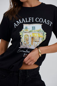 Amalfi T-Shirt Black