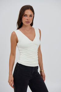 Corinne Top Cream