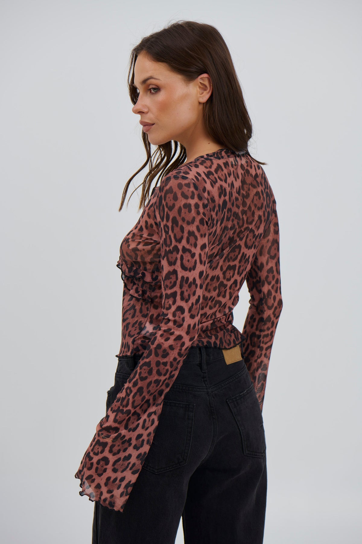 Elas Top Leopard - FINAL SALE