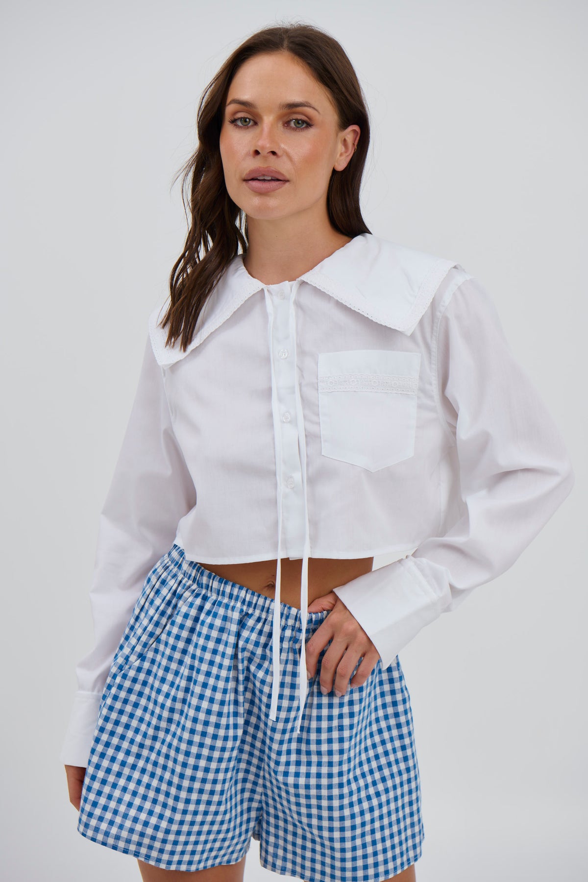 Louise Shirt White - FINAL SALE