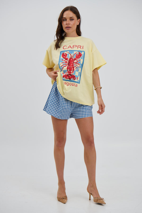 Capri Top Yellow