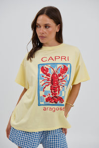 Capri Top Yellow