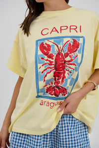 Capri Top Yellow