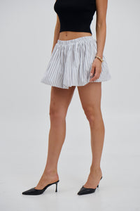 Justine Bubble Skirt Stripe