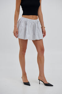 Justine Bubble Skirt Stripe