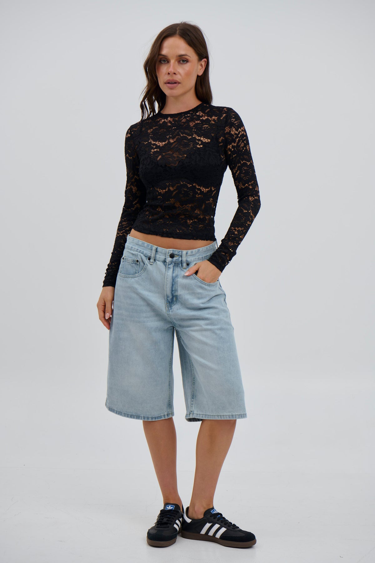 Berlin Lace Top Black