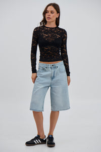 Berlin Lace Top Black